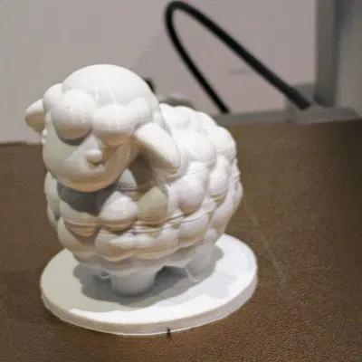 Mô Hình Cừu Con Phục Sinh Dễ Thương Dùng Để In 3D