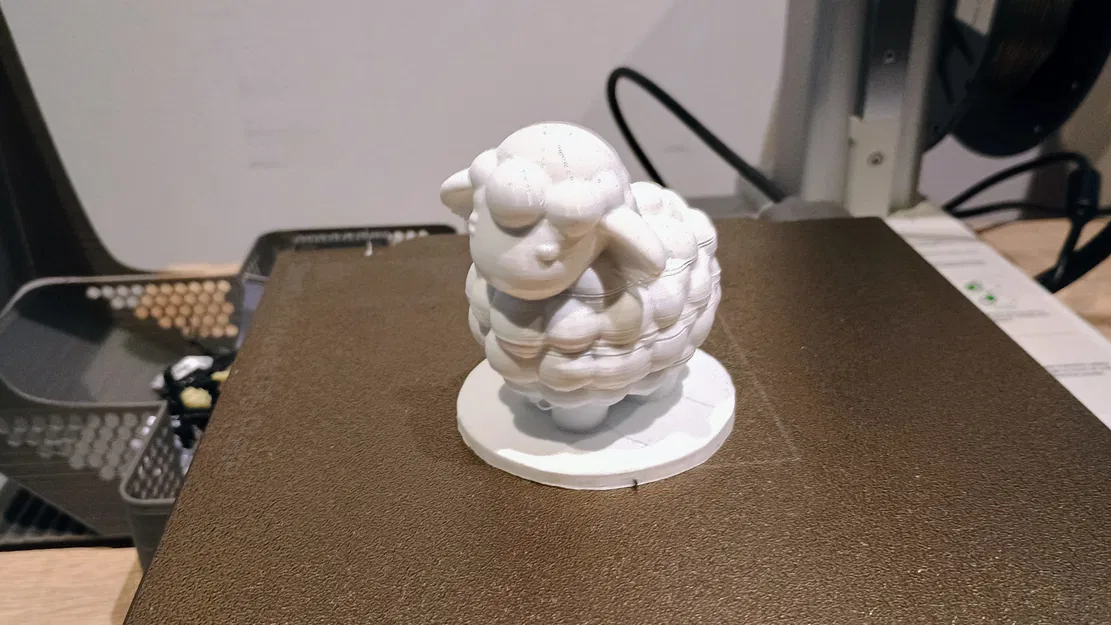 Mô Hình Cừu Con Phục Sinh Dễ Thương Dùng Để In 3D - Image 4