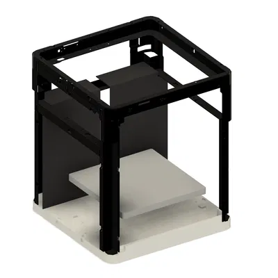 Mẫu 3D CAD chi tiết của X1C & AMS