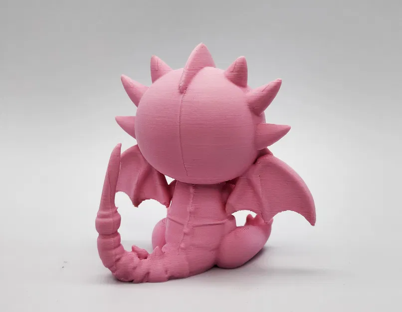 Rồng Dễ Thương Ngồi Ôm Trái Tim - Image 4