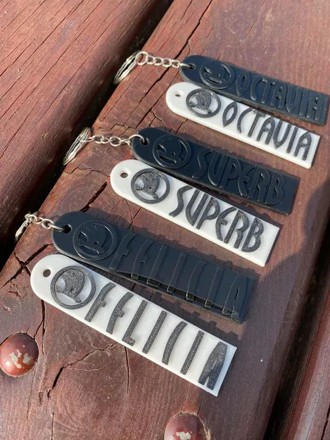 Móc Khóa Xe Skoda Octavia, Superb, Fabia, Felicia - Image 1