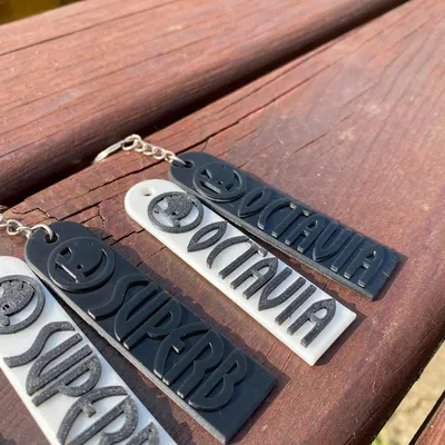 Móc Khóa Xe Skoda Octavia, Superb, Fabia, Felicia