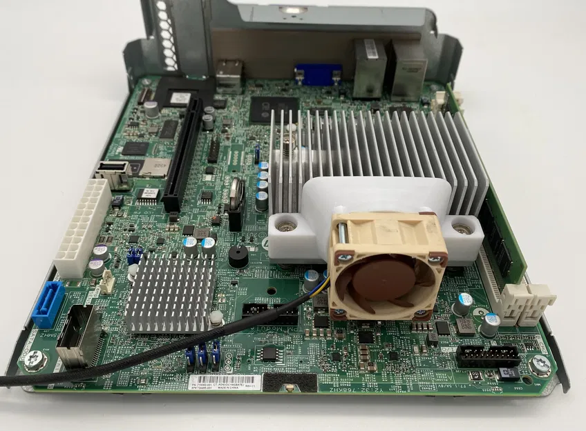 Microserver GEN8: Holder Noctua A4x20 tản nhiệt CPU chủ động - Image 1