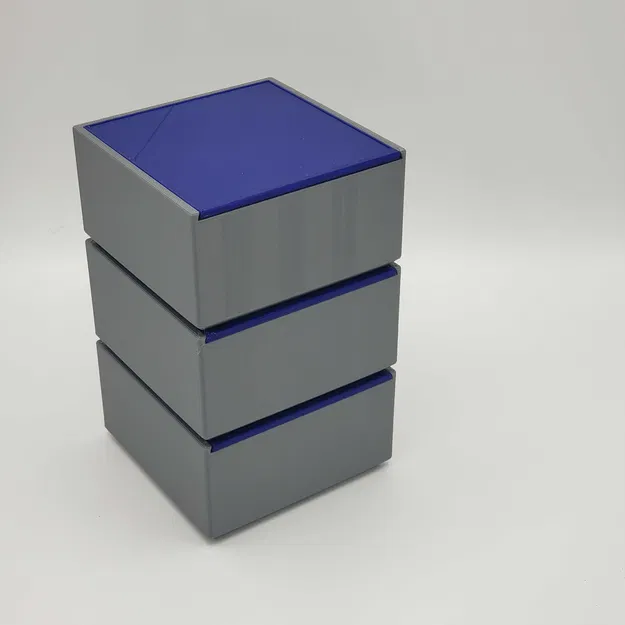 Hộp Lưu Trữ Xếp Chồng Modular Parametric - Image 1