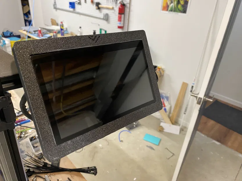 Giá gắn màn hình LCD Raspberry Pi 7" cho VZBot - Image 1