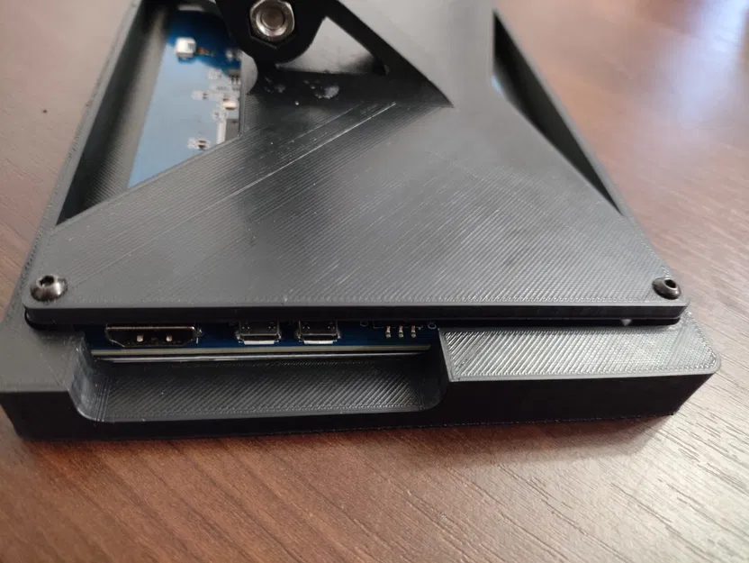 Vỏ màn hình HDMI 7" kèm bracket cho extrusion 2020 (hợp VZBOT) - Image 2