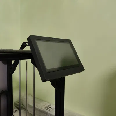 Vỏ màn hình HDMI 7" kèm bracket cho extrusion 2020 (hợp VZBOT)