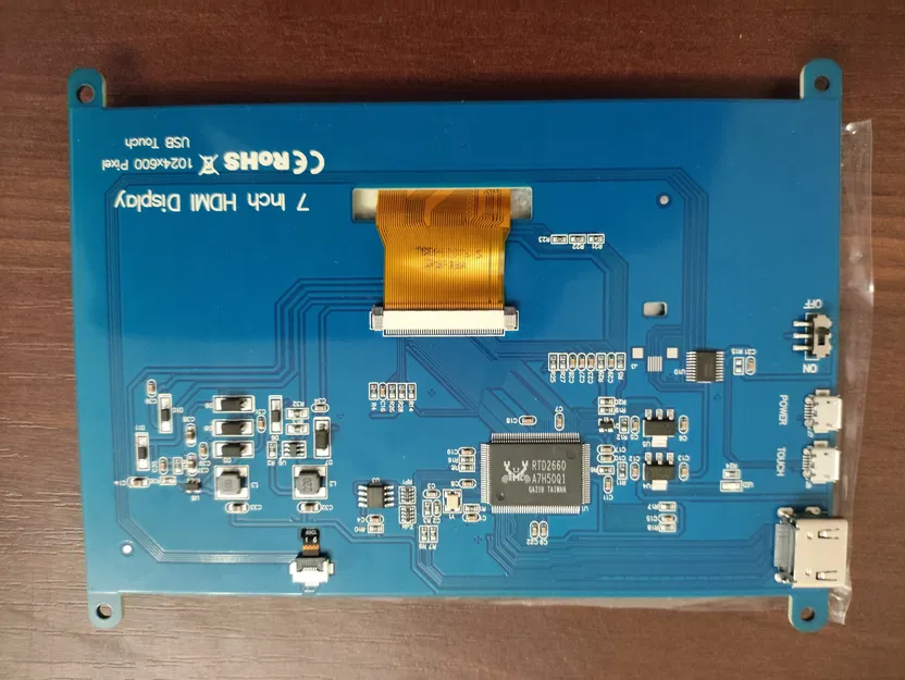 Vỏ màn hình HDMI 7" kèm bracket cho extrusion 2020 (hợp VZBOT) - Image 6