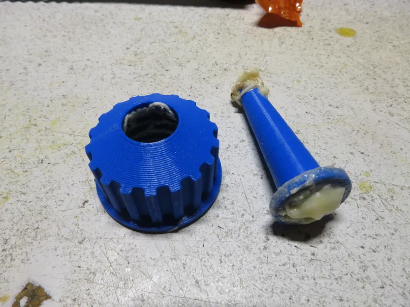 Đầu phun/nắp cho ống silicone (Silicone cartridge nozzle/cap) - Image 2