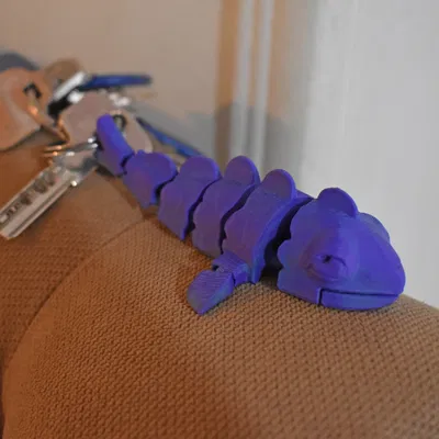 Móc Khóa Cá 3D Articulated - In 3D Không Cần Support