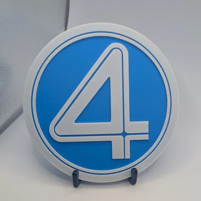 Mô hình in 3D Biểu Tượng Fantastic Four - First Steps