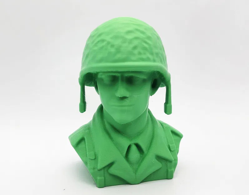 Tượng Bán Thân Lính WW2 (WW2 Soldier Bust) - Image 1