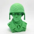 Tượng Bán Thân Lính WW2 (WW2 Soldier Bust) - Thumbnail 1