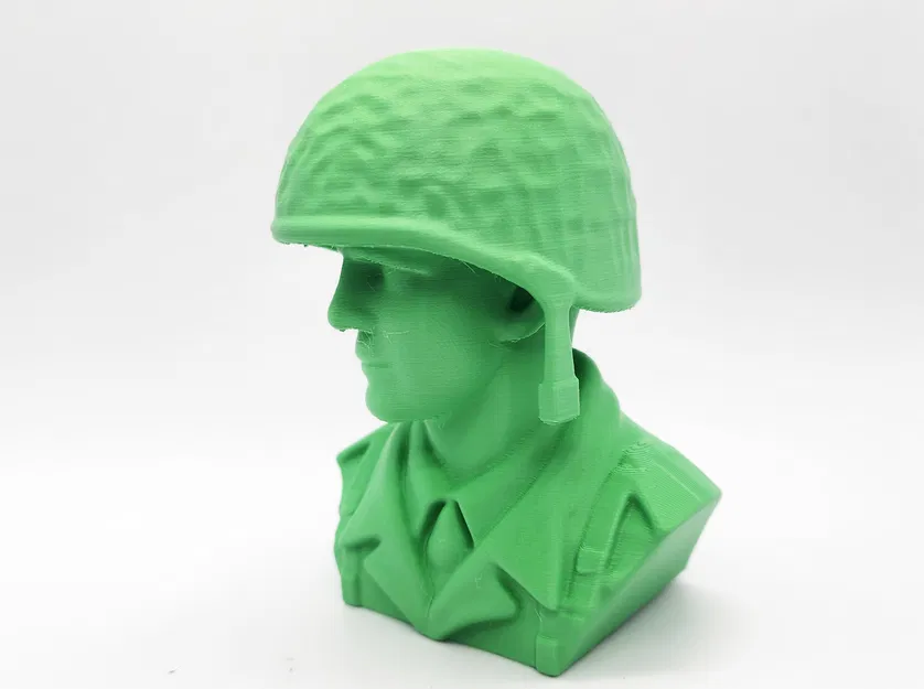 Tượng Bán Thân Lính WW2 (WW2 Soldier Bust) - Image 2