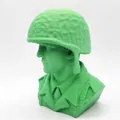 Tượng Bán Thân Lính WW2 (WW2 Soldier Bust) - Thumbnail 2