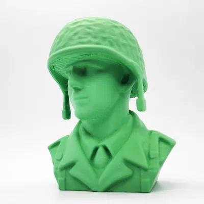 Tượng Bán Thân Lính WW2 (WW2 Soldier Bust)
