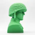 Tượng Bán Thân Lính WW2 (WW2 Soldier Bust) - Thumbnail 5