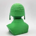 Tượng Bán Thân Lính WW2 (WW2 Soldier Bust) - Thumbnail 6