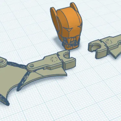 Phụ kiện Cánh Dơi Man-Bat cho Mô hình Dummy 13