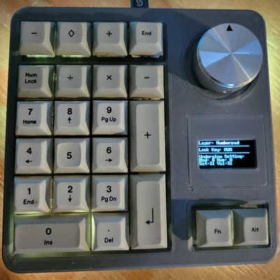 TheUltiPad MK2 - Giờ có màn hình OLED và RGB Underglow!