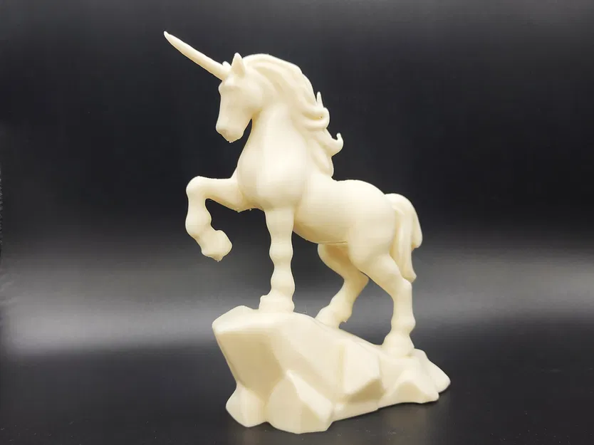 Tượng Kỳ Lân Chồm (Rearing Unicorn Statue) - Image 1