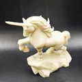 Tượng Kỳ Lân Chồm (Rearing Unicorn Statue) - Thumbnail 3