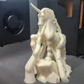 Tượng Kỳ Lân Chồm (Rearing Unicorn Statue) - Thumbnail 6