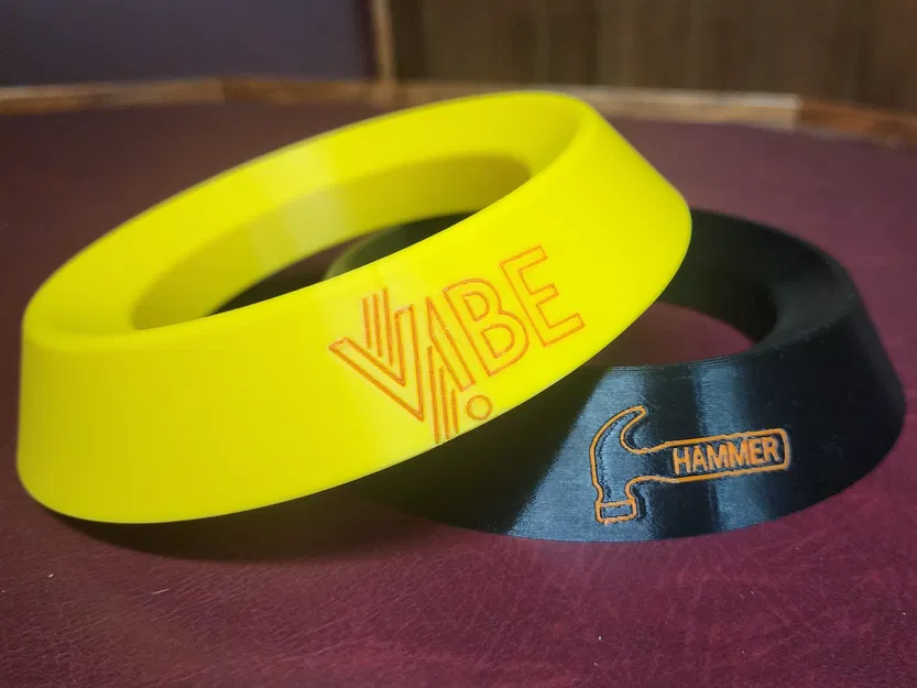 Cốc kê bóng bowling chủ đề Hammer - Image 1