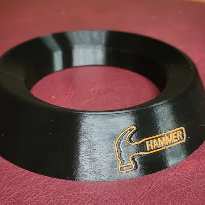 Cốc kê bóng bowling chủ đề Hammer