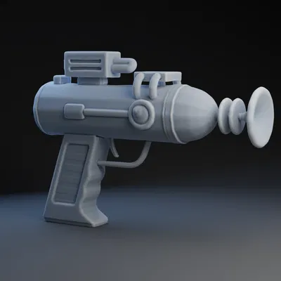 Mô Hình Súng Lazer Của Rick Sanchez (Rick and Morty) 3D