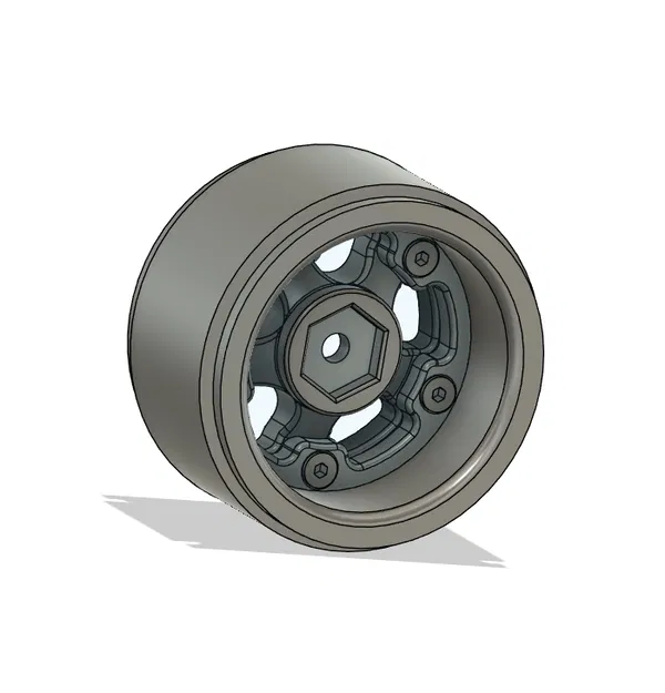 Mâm Bead-lock Wheel RC Crawler 1/10 (HEX 12mm & 6mm) - Image 6