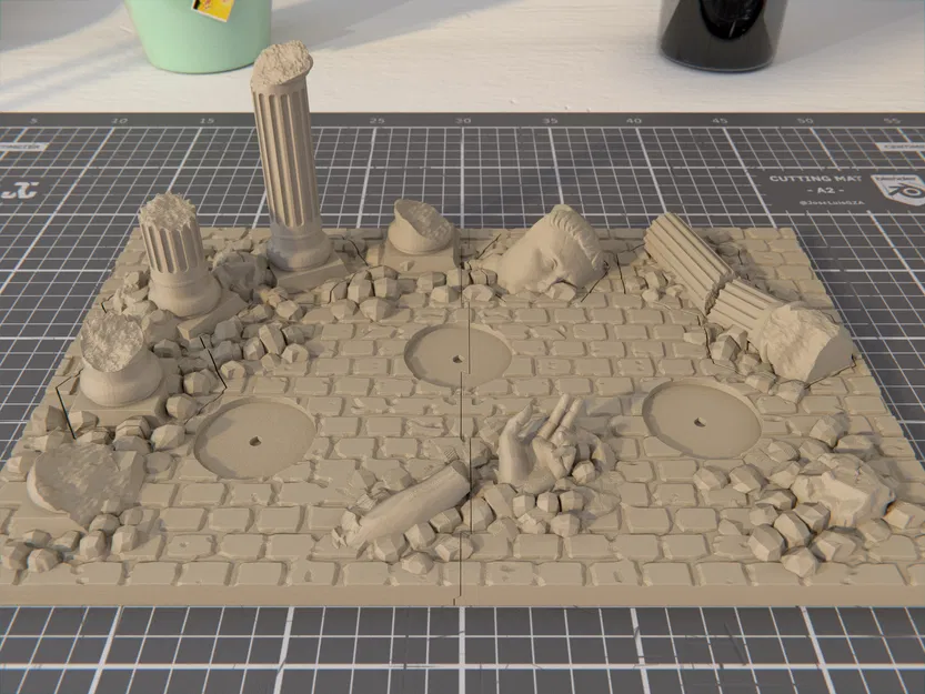 Diorama + Hex Terrain cho Steelheart's Champions - Image 1