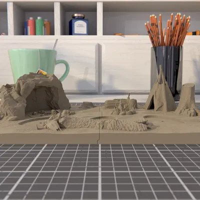 Diorama + Hex Terrain cho Rippa's Snarlfangs