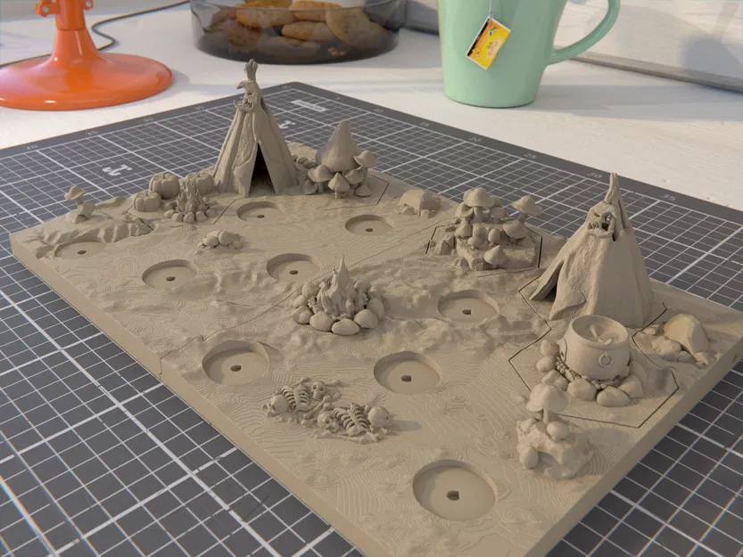 Diorama + Hex Terrain cho Zarbag's Gitz - Image 3