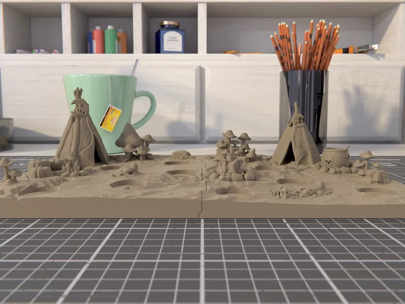 Diorama + Hex Terrain cho Zarbag's Gitz - Image 4