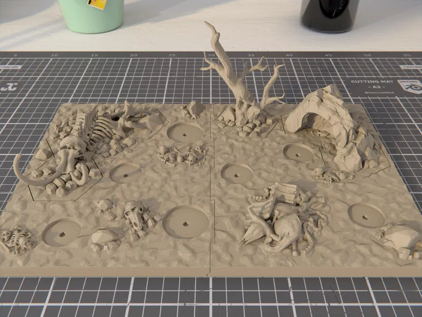 Diorama + Hex Terrain cho The Grymwatch - Image 1