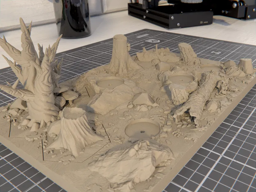 Diorama + Hex Terrain cho Ylthari's Guardians - Image 2