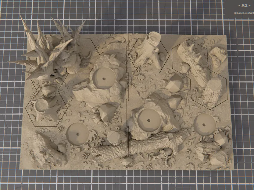 Diorama + Hex Terrain cho Ylthari's Guardians - Image 5