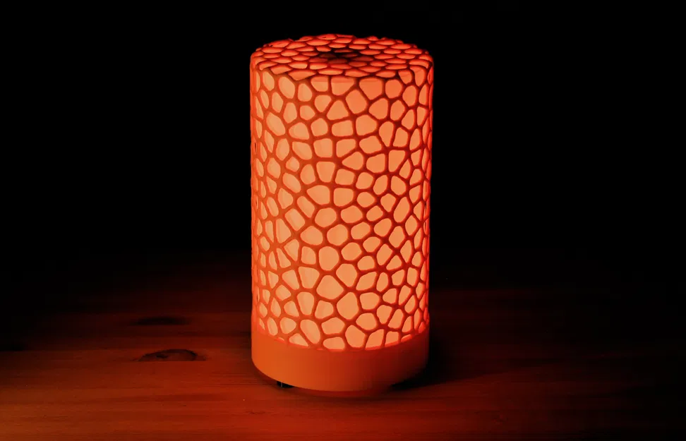 Luma Glow – Đèn WLED với chụp Voronoi - Image 2