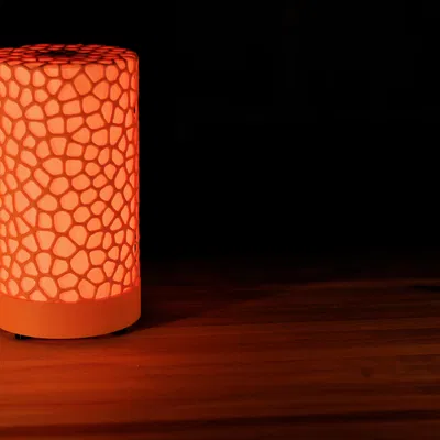Luma Glow – Đèn WLED với chụp Voronoi
