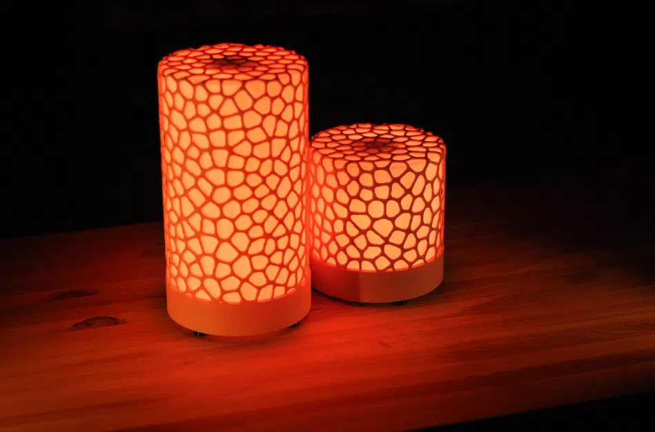 Luma Glow – Đèn WLED với chụp Voronoi - Image 4