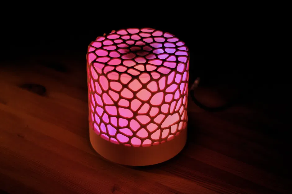Luma Glow – Đèn WLED với chụp Voronoi - Image 5