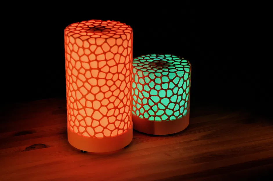 Luma Glow – Đèn WLED với chụp Voronoi - Image 6