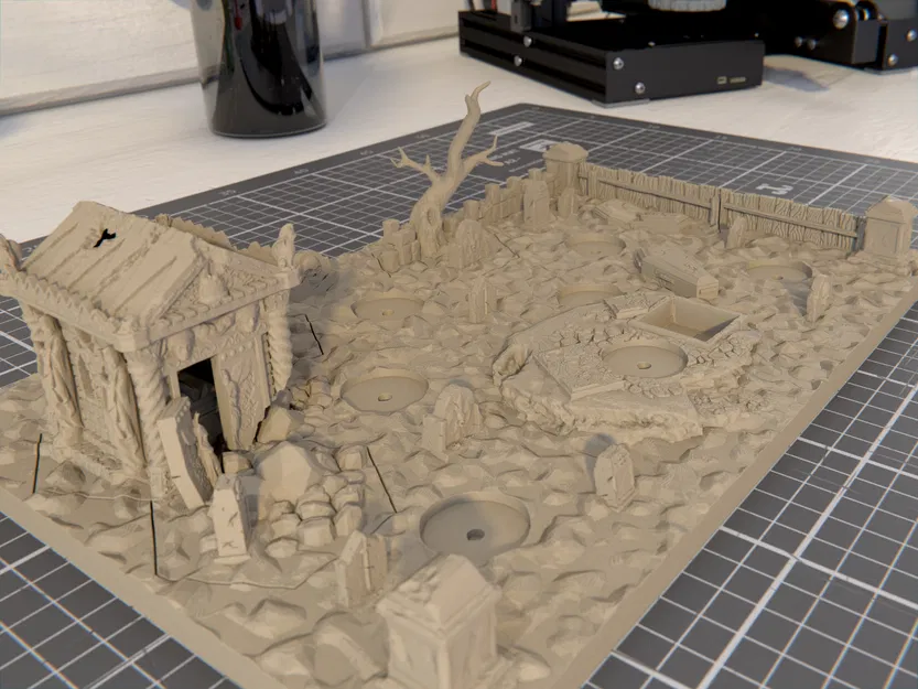 Diorama + Hex Terrain cho Sepulchral Guard - Image 2