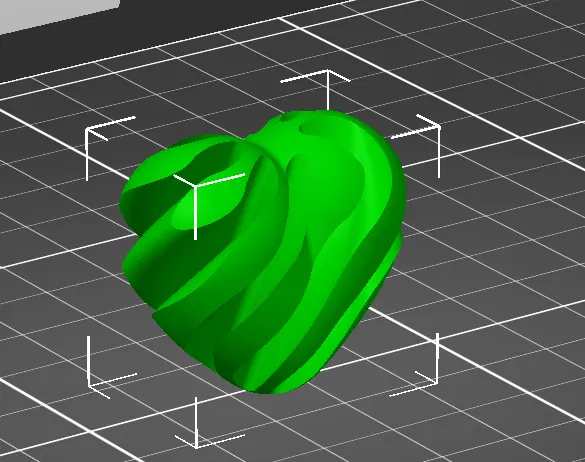 Mô Hình Trái Tim Xoắn 3D - Quà Tặng Valentine Độc Đáo - Image 1