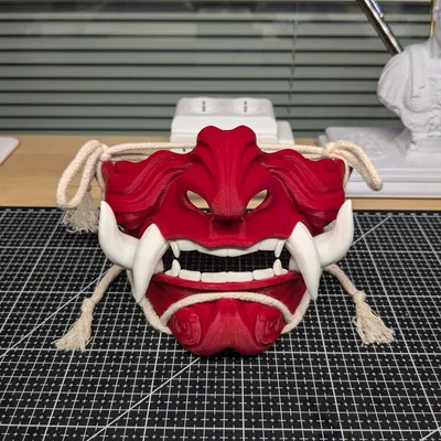 Mặt nạ Oni (Mặt nạ Samurai) #3