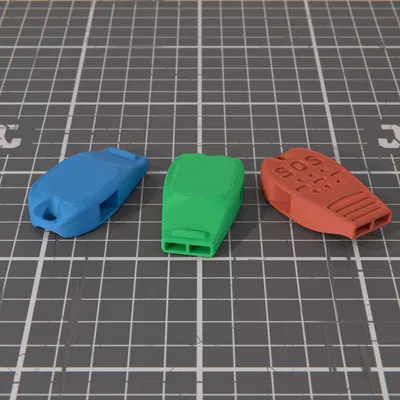 Còi Cứu Hộ Mini Có Tín Hiệu SOS (Compact Emergency Whistle with SOS Signal)