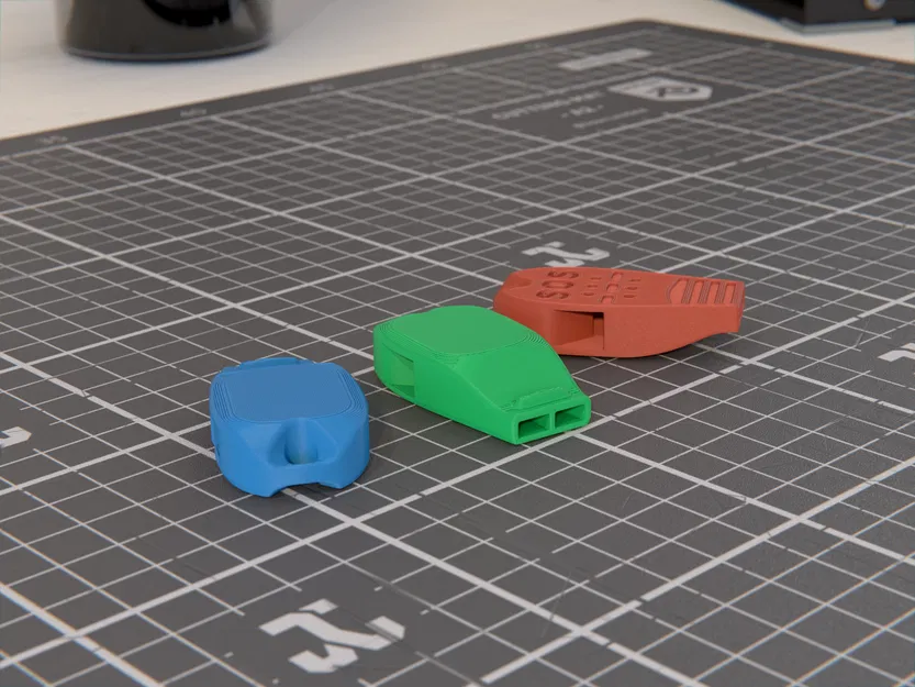 Còi Cứu Hộ Mini Có Tín Hiệu SOS (Compact Emergency Whistle with SOS Signal) - Image 2