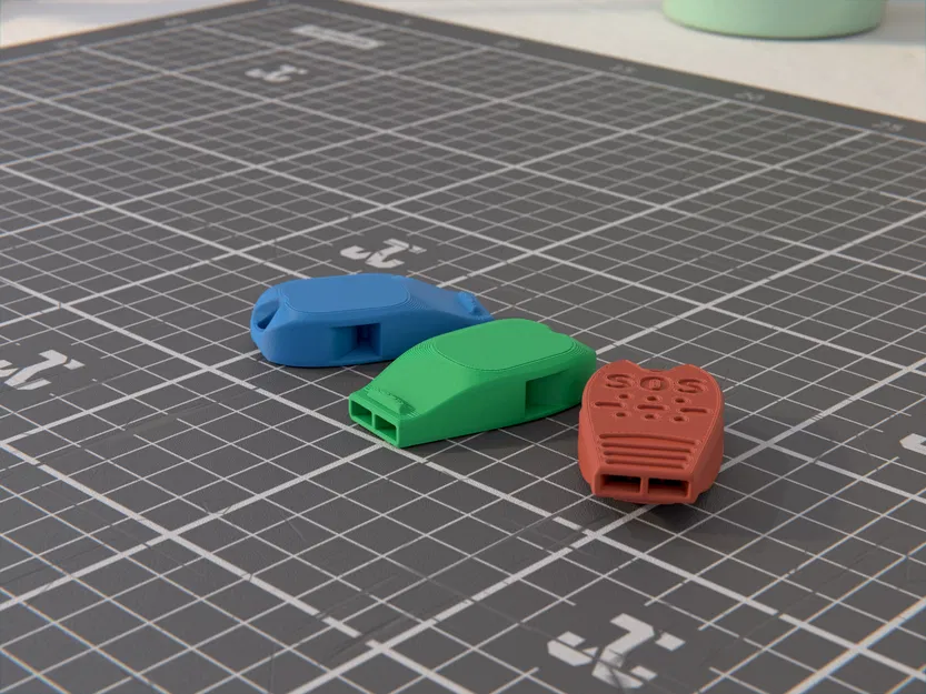 Còi Cứu Hộ Mini Có Tín Hiệu SOS (Compact Emergency Whistle with SOS Signal) - Image 3