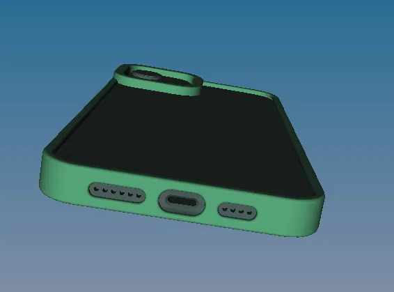 Ốp bumper iPhone 15 Plus tối giản (minimalistic) - Image 2